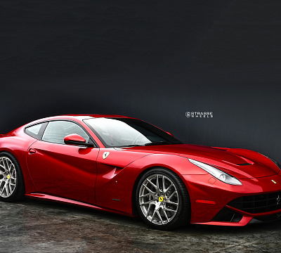 Фото дисков Strasse Wheels SM7T Deep Concave Monoblock на Ferrari F12