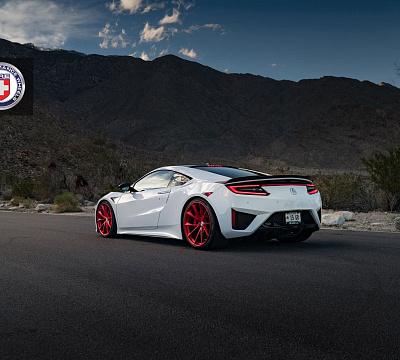 Фото дисков HRE P204 на Acura NSX II