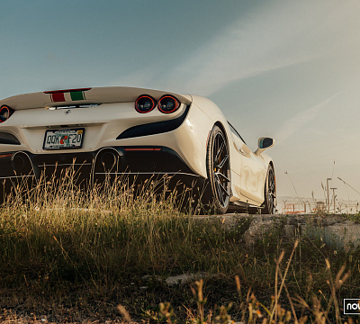 Фото дисков NOVITEC NF8 на Ferrari F8