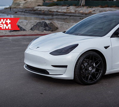 Фото дисков HRE FF01 на Tesla Model 3