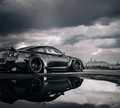 Фото дисков Savini SV80 на Nissan GT-R