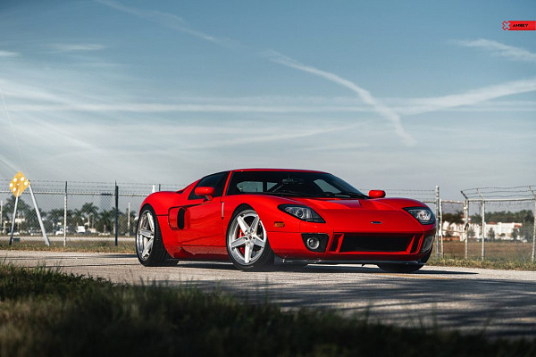 Фото дисков Anrky AN35 Сатиновый лак на Ford GT I