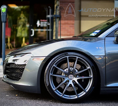 Фото дисков HRE P104 на Audi R8 (Typ 42)