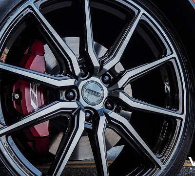 Фото дисков Vossen HF-3 на Cadillac CT5