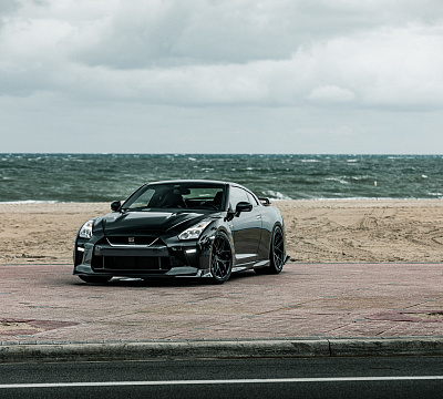 Фото дисков Vossen HF-5 на Nissan GT-R