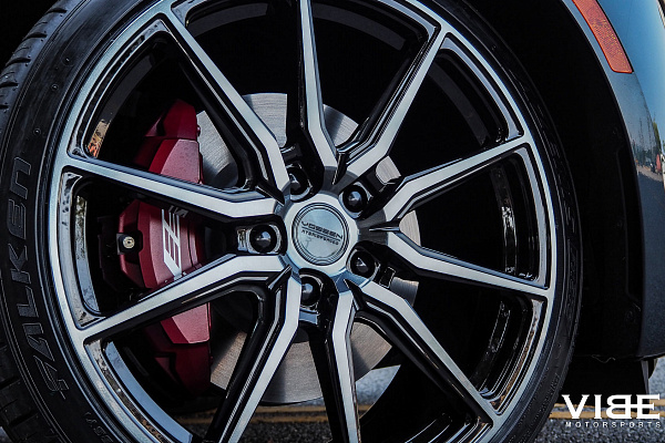 Фото дисков Vossen HF-3 Алмазная проточка на Cadillac CT5