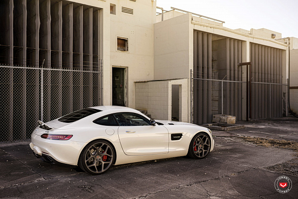 Фото дисков Vossen CG-205 Матовый графит на Mercedes-Benz AMG GT I