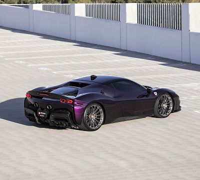 Фото дисков HRE P103SC на Ferrari SF90
