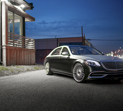 Фото дисков Vossen S17-13 на Mercedes-Benz S-Class (W222, C217)