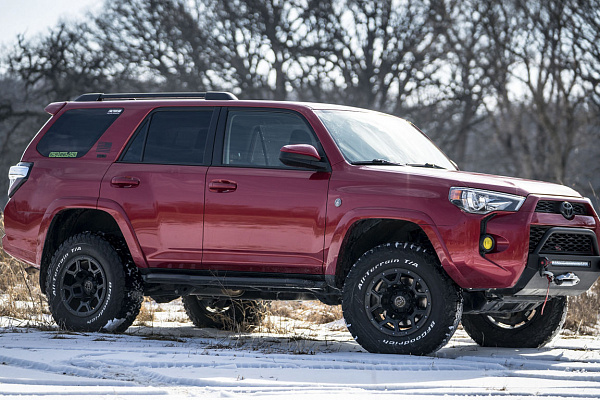 Фото дисков Black Rhino OVERLAND Черный сатин на Toyota 4Runner V