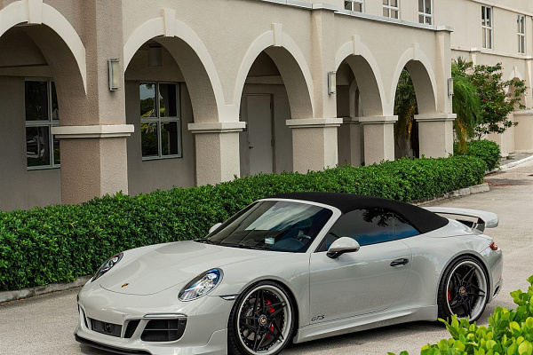 Фото дисков Anrky S3-X3 Черный сатин на Porsche 911 VII