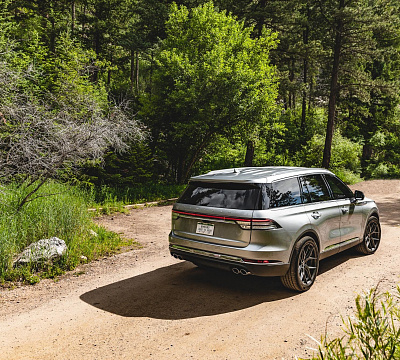 Фото дисков Vossen HF-5 на Lincoln Aviator II