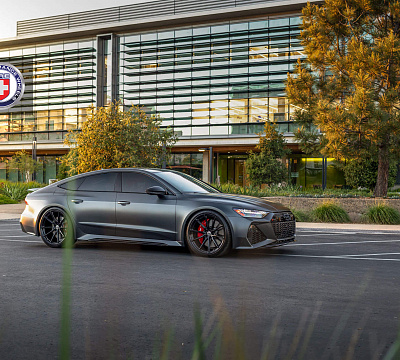 Фото дисков HRE P104SC на Audi A/RS 7 (4K)