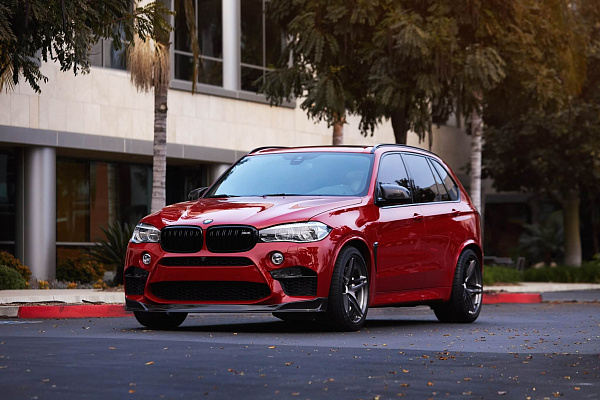 Фото дисков HRE P107 Глянцевый темный лак на BMW X5/X5 M (F15/F85)