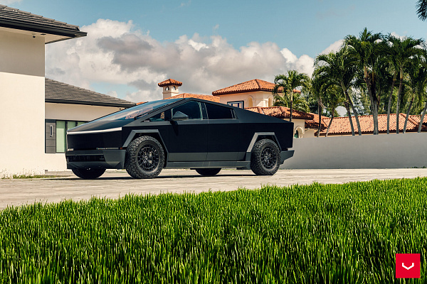 Фото дисков Vossen HFX-1 (6-Lug) Черный глянец на Tesla Cybertruck