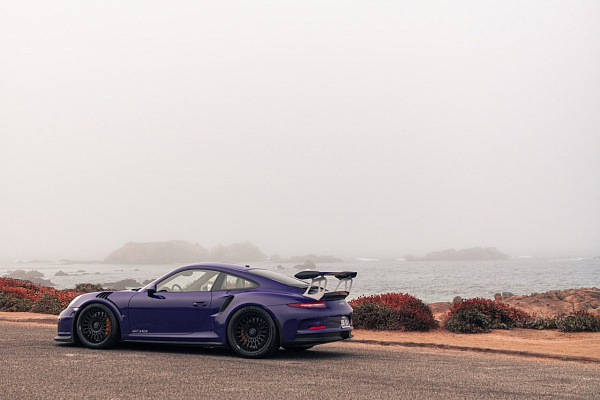 Фото дисков Brixton Forged TR20 Черный сатин на Porsche 911 VII