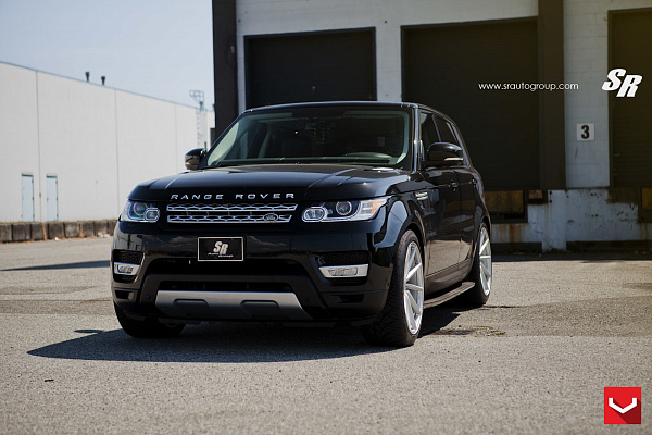 Фото дисков Vossen CVT Серебро на Land Rover Range Rover Sport II