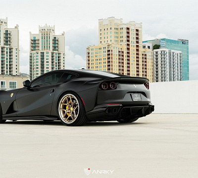 Фото дисков Anrky S3-X4 на Ferrari 812