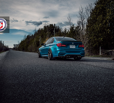Фото дисков HRE P104SC на BMW 3/M3 (F3x/F80)
