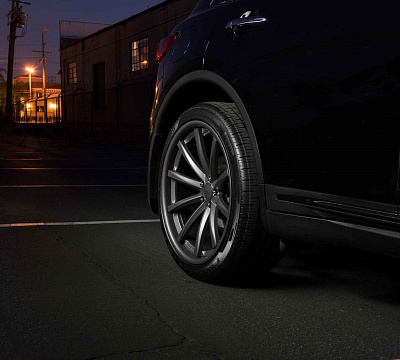 Фото дисков Vossen CV1 на Infiniti FX II