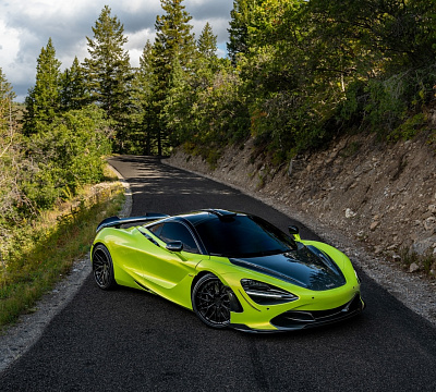 Фото дисков Strasse Wheels SV10M Deep Concave FS на McLaren 720S