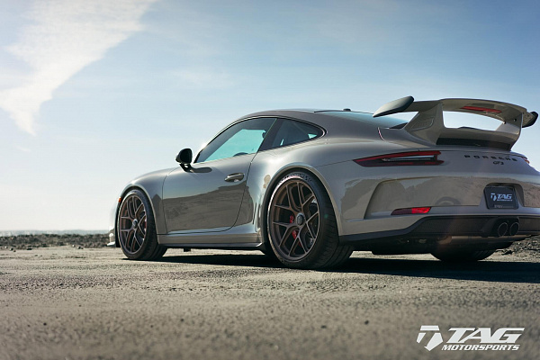 Фото дисков HRE R101 Lightweight Сатиновая бронза на Porsche 911 VII