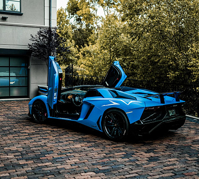 Фото дисков Brixton Forged FDE05 на Lamborghini Aventador