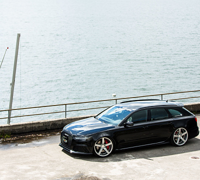 Фото дисков Vossen CV3 на Audi A/RS 6 (C7)