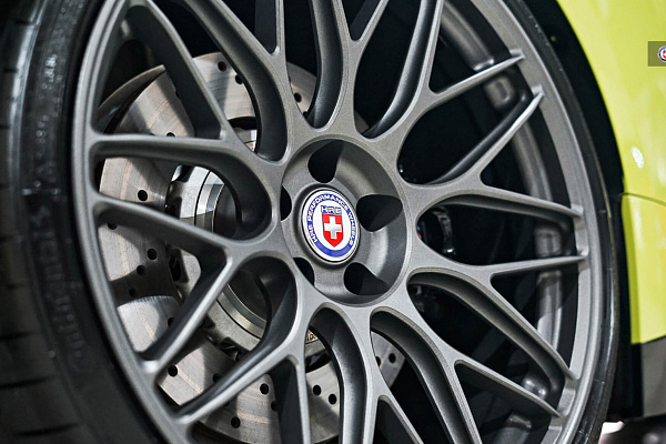 Фото дисков HRE RC100 Глянцевый графит на BMW 4/M4 (G22/G82)