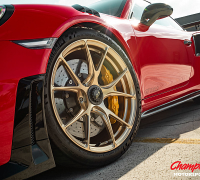 Фото дисков Vossen RS74 на Porsche 911 VII