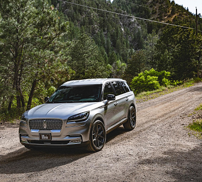 Фото дисков Vossen HF-5 на Lincoln Aviator II