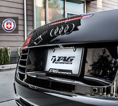 Фото дисков HRE P101 на Audi R8 (Typ 42)