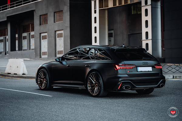 Фото дисков Vossen EVO-6T Сатиновая бронза на Audi A/RS 6 (C8)