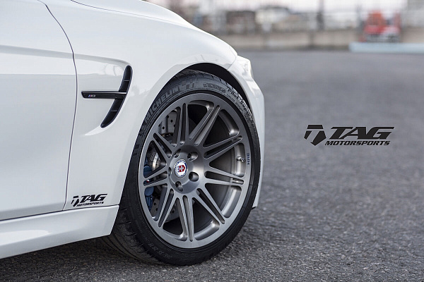 Фото дисков HRE 301M Сатиновый тонированный лак на BMW 3/M3 (F3x/F80)