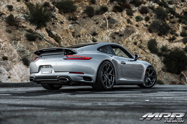Фото дисков MRR FS06 Глянцевый графит на Porsche 911 VII