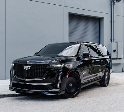 Фото дисков Brixton Forged LX16 на Cadillac Escalade V
