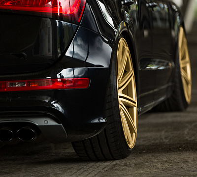 Фото дисков Vossen CV4 на Audi Q5 (8R)
