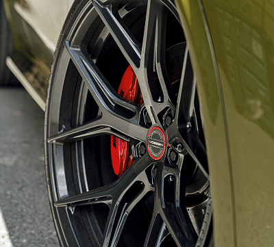 Фото дисков Vossen HF-5 на Mercedes-Benz GLC (X253, C253)