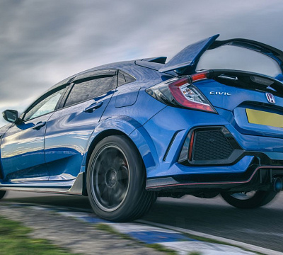 Фото дисков Bola FLB на Honda Civic Type R FK8