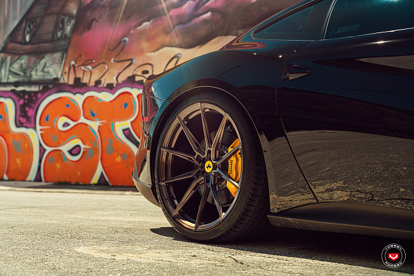 Фото дисков Vossen EVO-2R Глянцевая темная бронза на Ferrari F12
