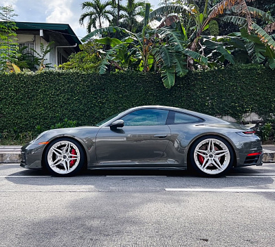 Фото дисков Brixton Forged VL2 на Porsche 911 VIII