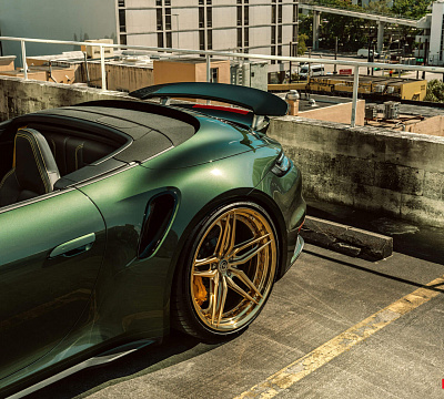 Фото дисков HRE S107SC на Porsche 911 VIII