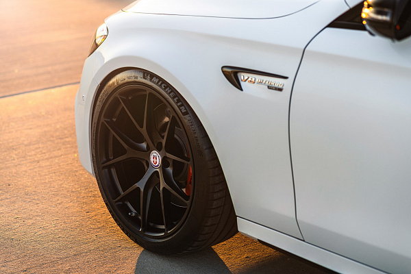 Фото дисков HRE P101 Черный сатин на Mercedes-Benz E-Class (W213, S213, C238)
