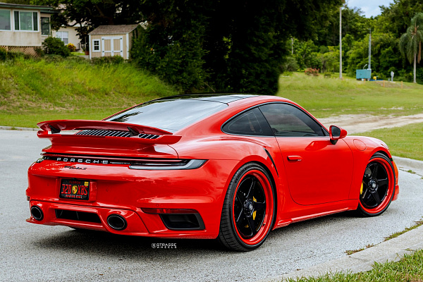 Фото дисков Strasse Wheels S5 Track Другой цвет на Porsche 911 VIII