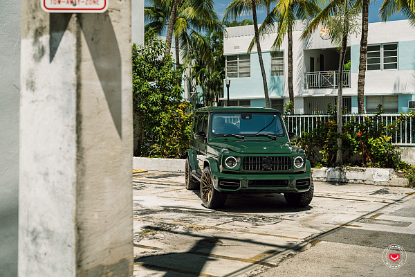 Фото дисков Vossen S21-02 Сатиновая бронза на Mercedes-Benz G-Class III