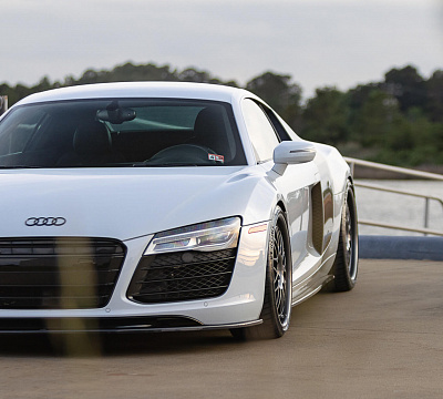 Фото дисков HRE 540 на Audi R8 (Typ 42)