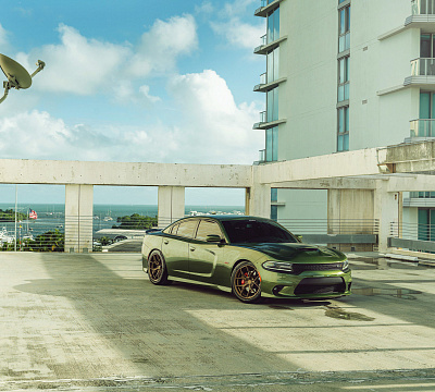 Фото дисков Vossen HF-5 на Dodge Charger VII