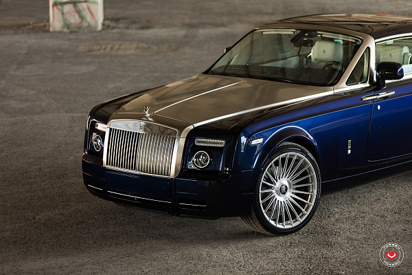 Фото дисков Vossen S17-13 Глянцевый лак на Rolls-Royce Phantom
