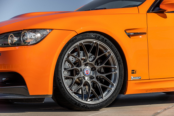 Фото дисков HRE RC100 Глянцевая темная бронза на BMW 3/M3 (E90)