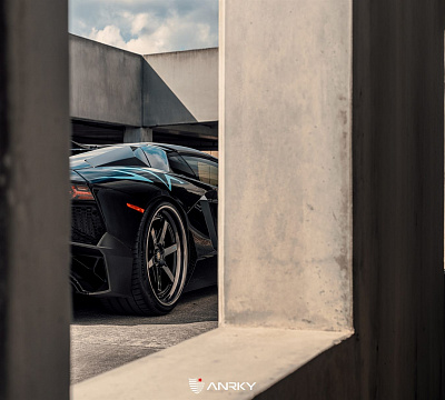 Фото дисков Anrky JDX-316 на Lamborghini Aventador